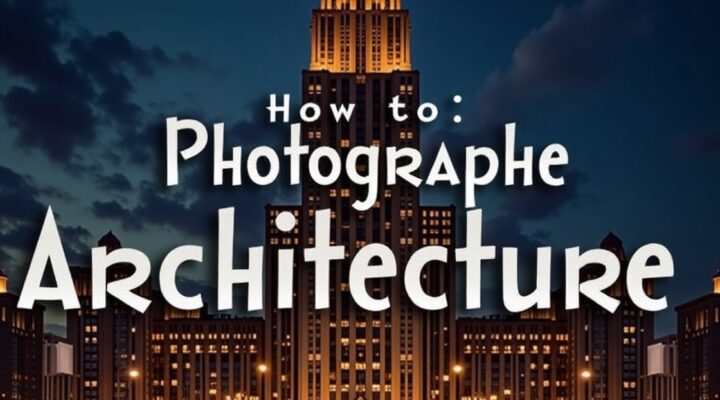 How to Photograph Architecture Like a Pro